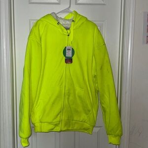 Big ball sports men’s Sherpa lined hooded jacket Xl NWT